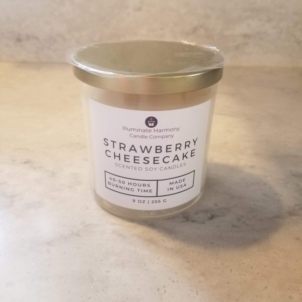 Strawberry Cheesecake Scented Candle